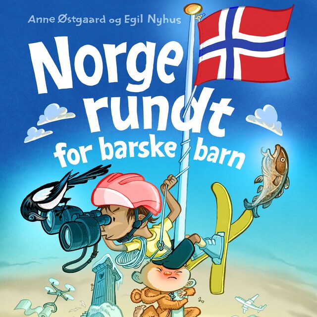 Bokomslag for Norge rundt for barske barn