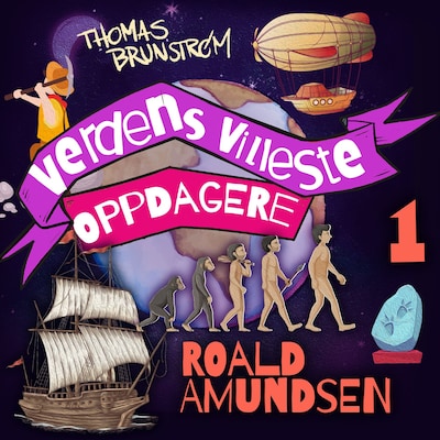 Roald Amundsen – lydbok – Thomas Brunstrøm