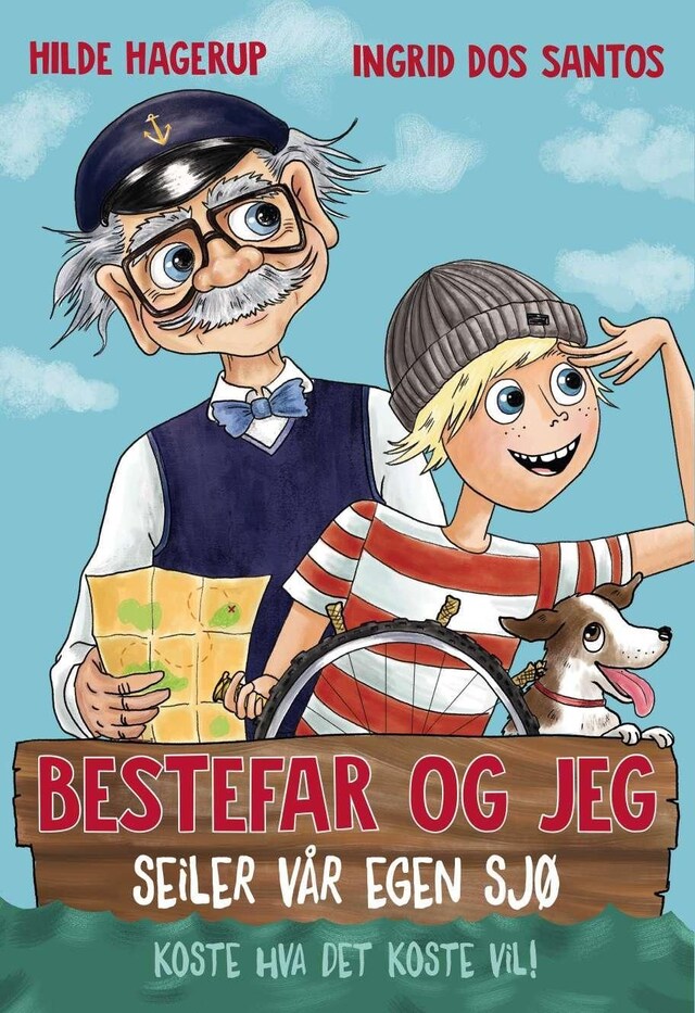 Bokomslag for Bestefar og jeg seiler vår egen sjø