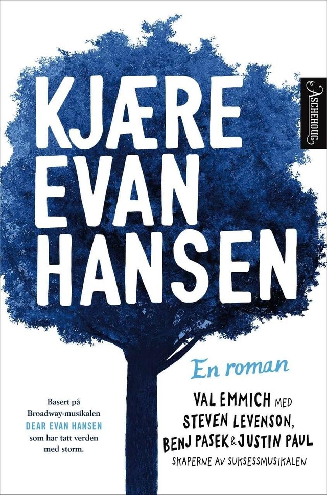 Bokomslag for Kjære Evan Hansen