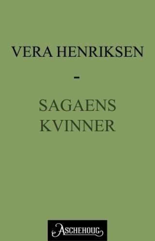 Bokomslag for Sagaens kvinner