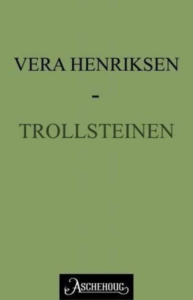 Bokomslag for Trollsteinen