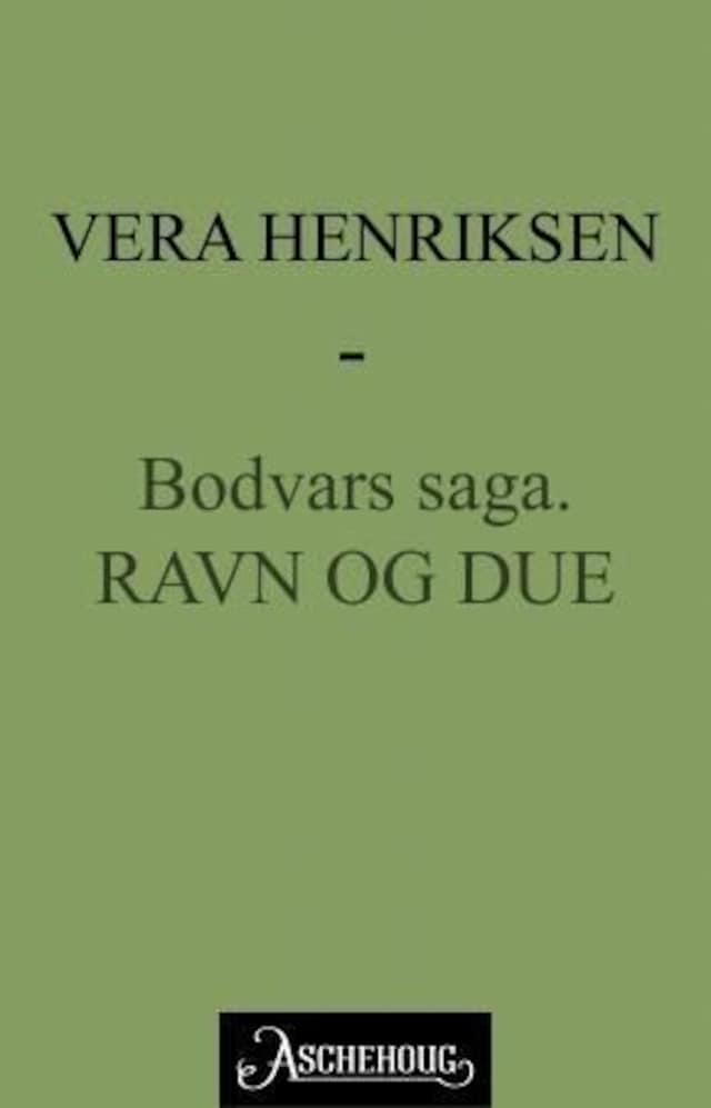 Bokomslag for Ravn og due