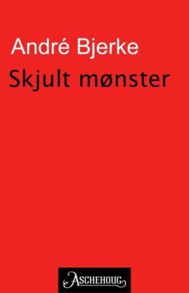 Bokomslag for Skjult mønster