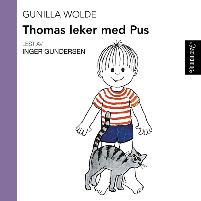 Bokomslag for Thomas leker med pus