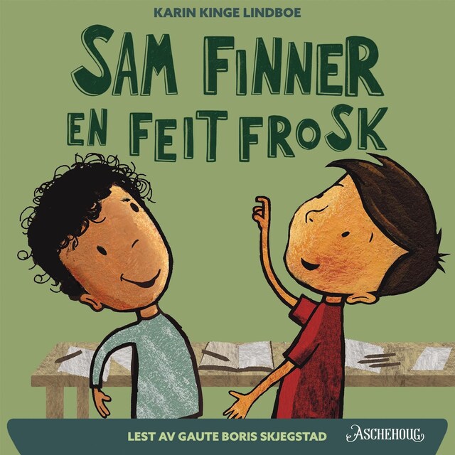 Bokomslag for Sam finner en feit frosk