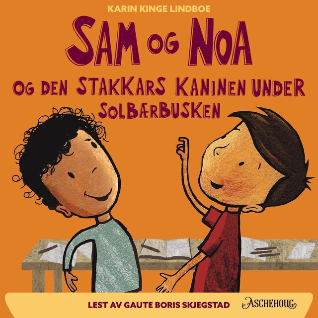 Bokomslag for Sam og Noa og den stakkars kaninen under solbærbusken