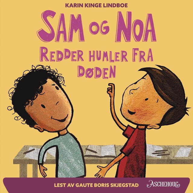 Bokomslag for Sam og Noa redder humler fra døden