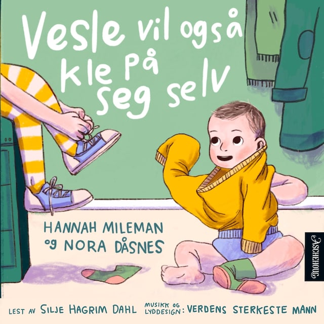 Bokomslag for Vesle vil også kle på seg selv