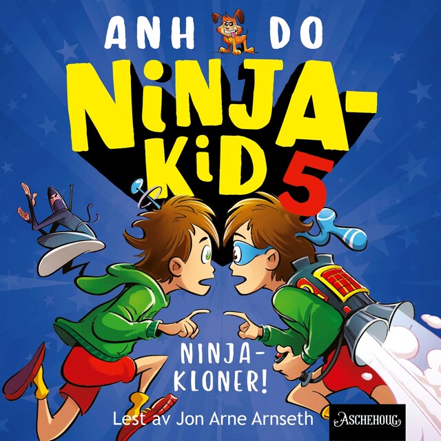 Copertina del libro per Ninjakloner!