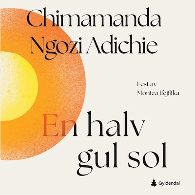 En halv gul sol
