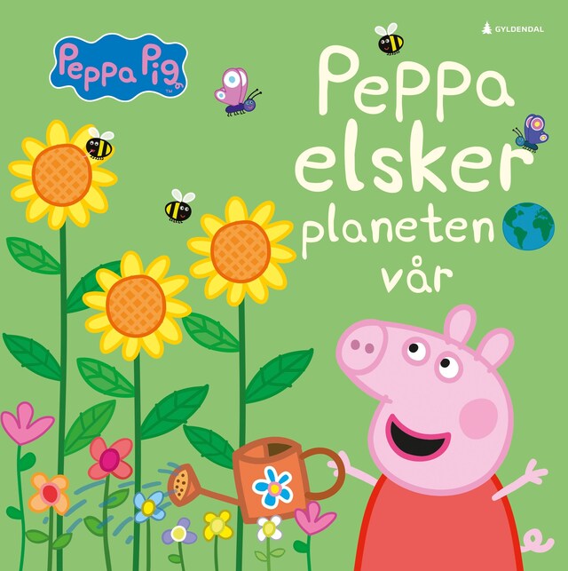 Bokomslag for Peppa elsker planeten vår