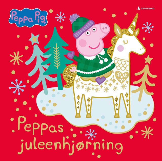 Bokomslag for Peppas juleenhjørning