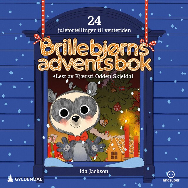 Bokomslag for Brillebjørns adventsbok