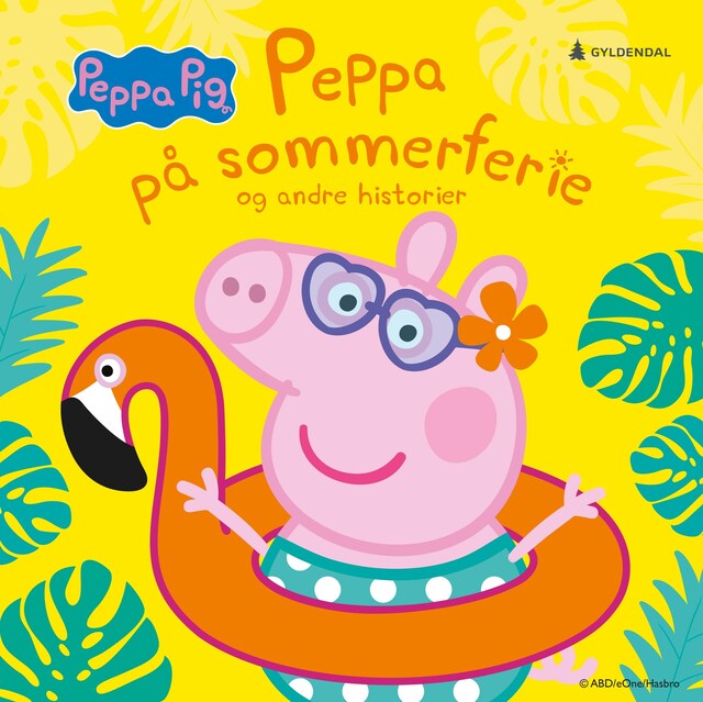 Bokomslag for Peppa på sommerferie og andre historier