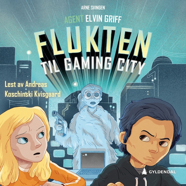 Buchcover für Flukten til Gaming City