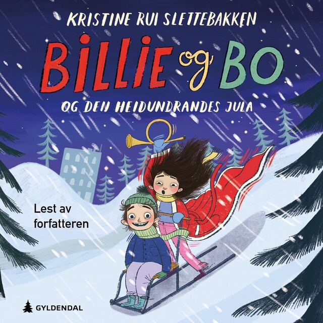 Bokomslag for Billie og Bo og den heidundrandes jula