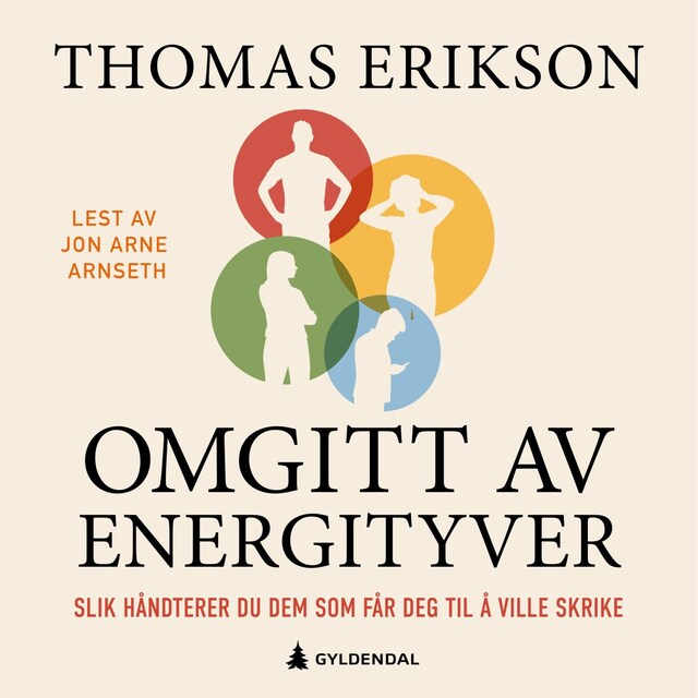 Kirjankansi teokselle Omgitt av energityver