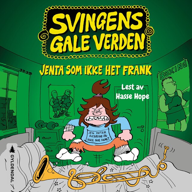 Bokomslag for Jenta som ikke het Frank