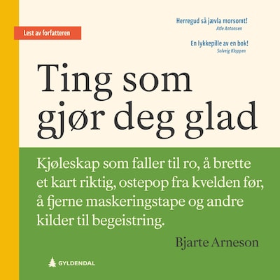 Ting som gjør deg glad – lydbok – Bjarte Arneson