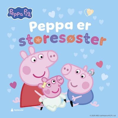 Peppa er storesøster – lydbok – Lauren Holowaty