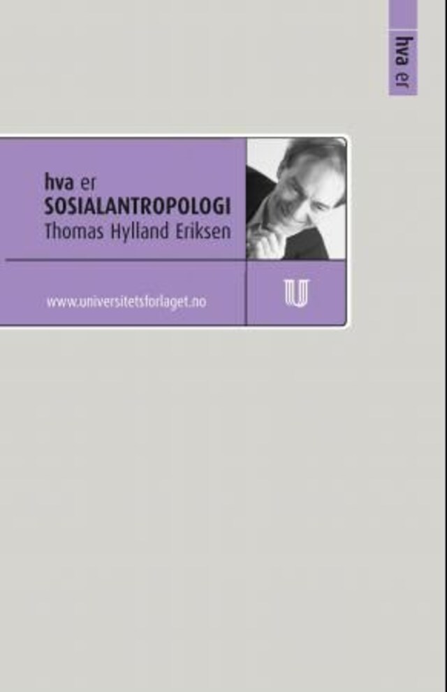 Bokomslag for Hva er sosialantropologi