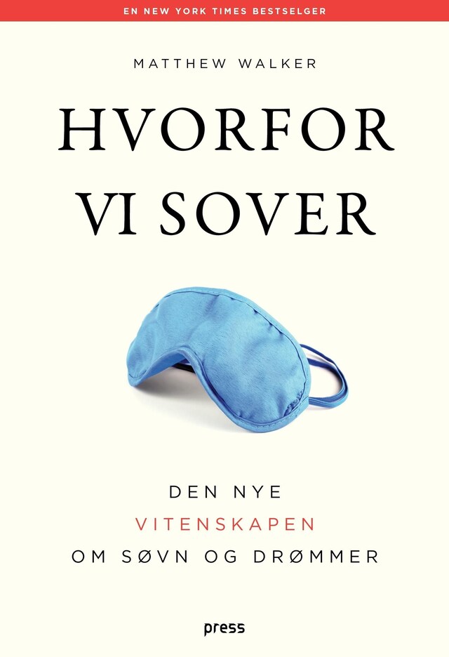 Bokomslag for Hvorfor vi sover