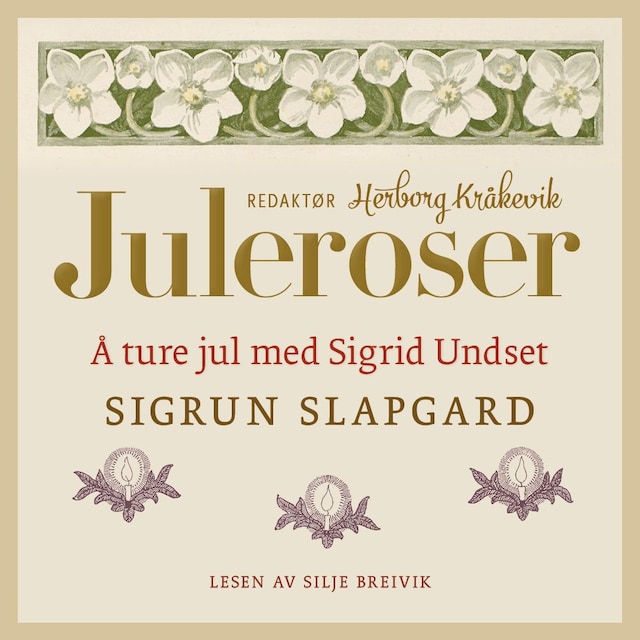 Bokomslag for Å ture jul med Sigrid Undset