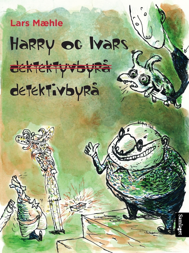 Bokomslag for Harry og Ivars detektivbyrå