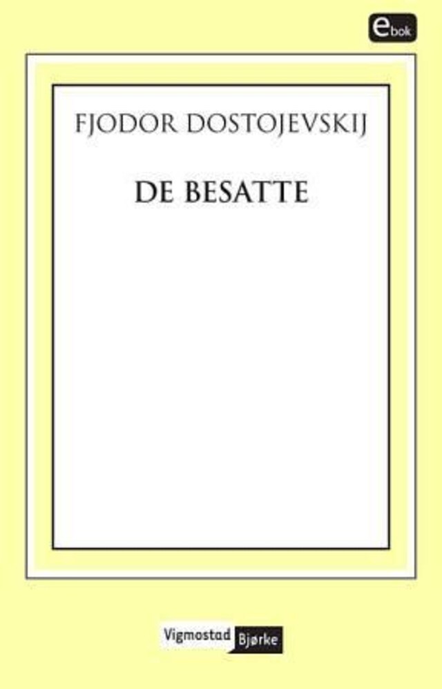 Bokomslag for De besatte