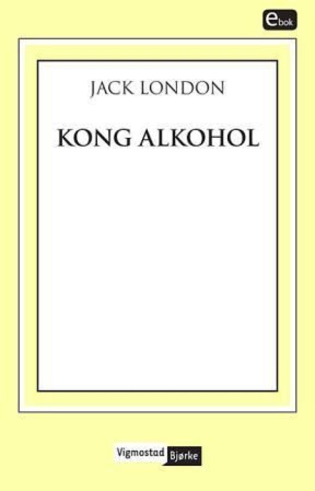 Bokomslag for Kong Alkohol