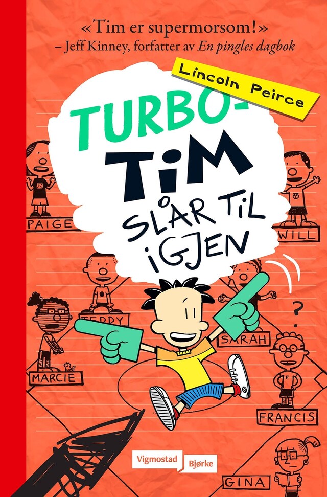 Bokomslag for Turbo-Tim slår til igjen