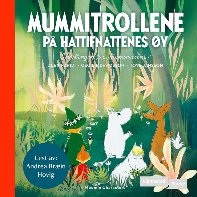 Bokomslag for Mummitrollene på hattifnattenes øy