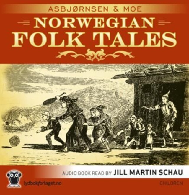 Bokomslag for Norwegian folk tales