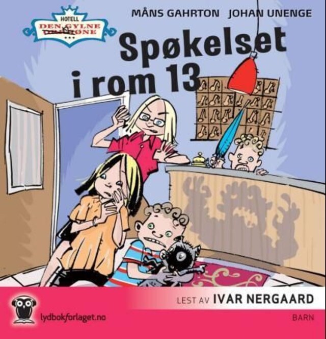 Bokomslag for Spøkelset i rom 13