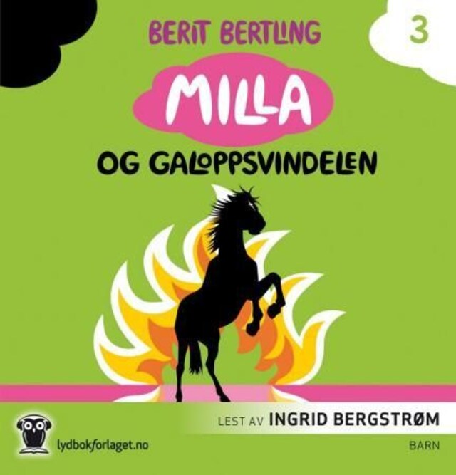 Bokomslag for Milla og galoppsvindelen