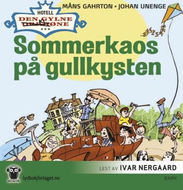 Bokomslag for Sommerkaos på gullkysten