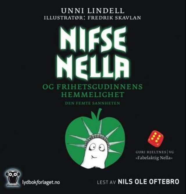 Bokomslag for Nifse Nella og frihetsgudinnens hemmelighet