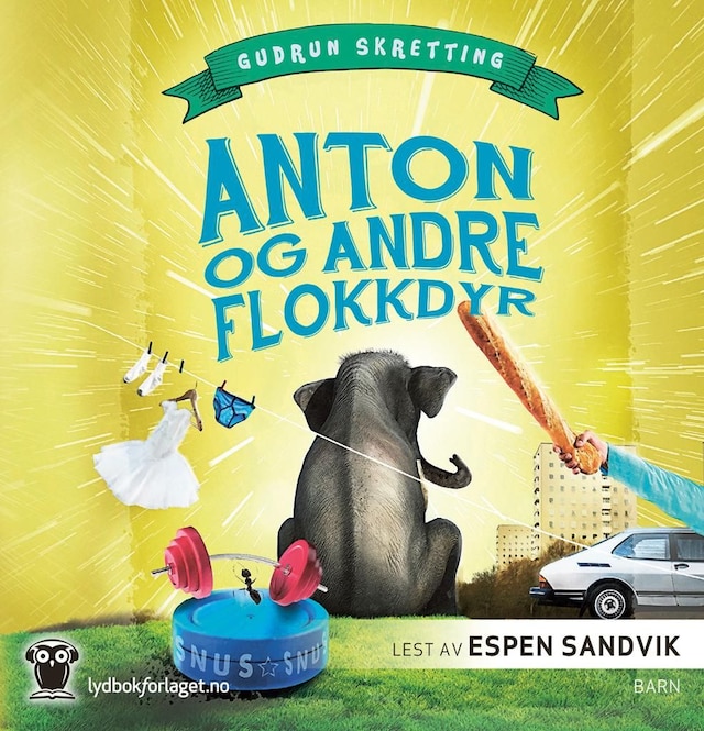 Bokomslag for Anton og andre flokkdyr