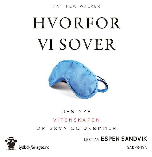 Bokomslag for Hvorfor vi sover