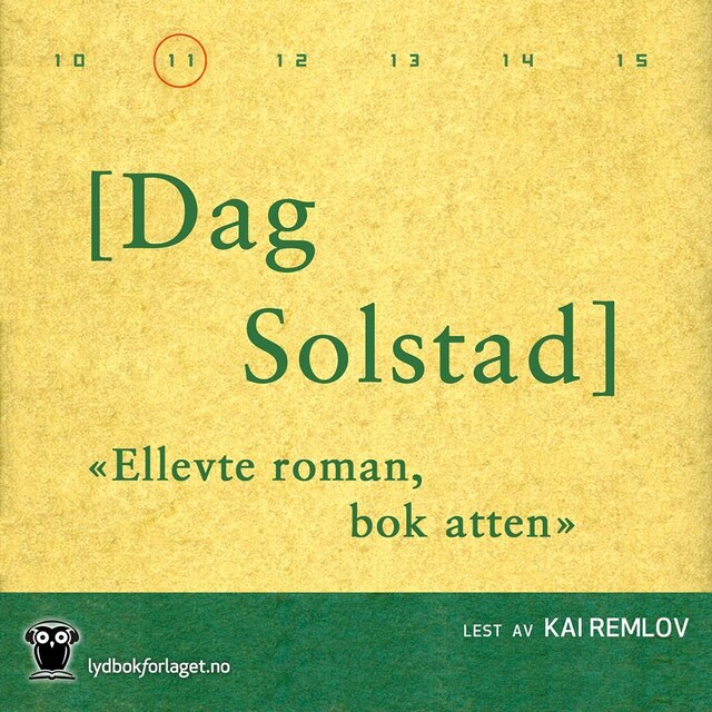 Book cover for Ellevte roman, bok atten