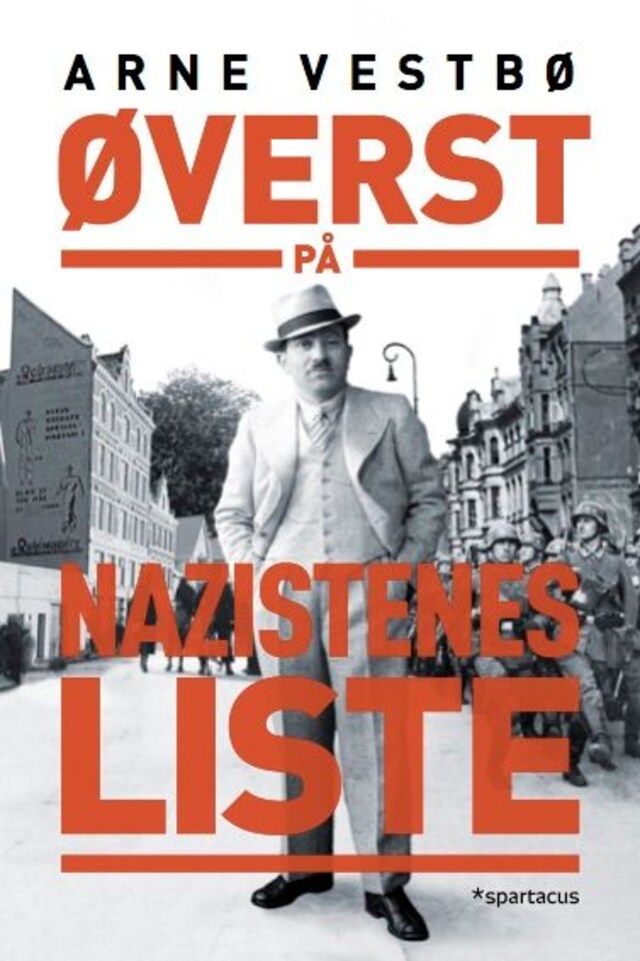 Bokomslag for Øverst på nazistenes liste