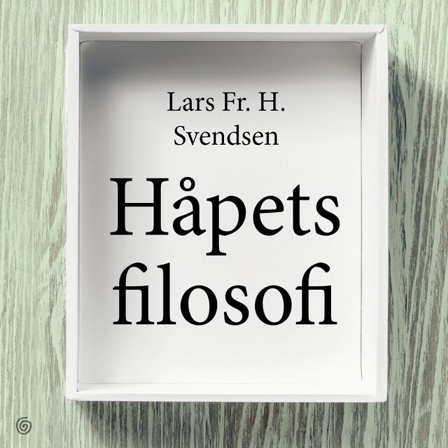 Bokomslag for Håpets filosofi