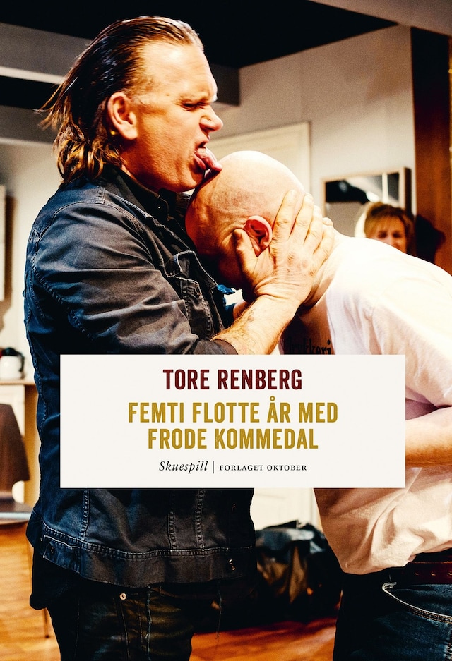 Bokomslag for Femti flotte år med Frode Kommedal