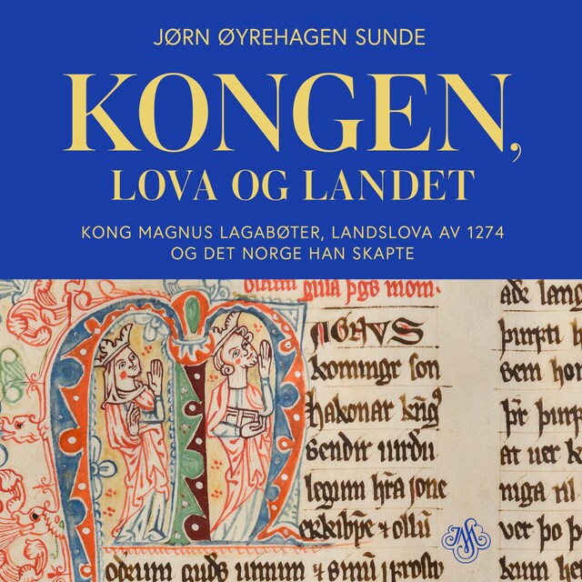 Portada de libro para Kongen, lova og landet