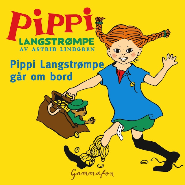 Bokomslag for Pippi går ombord