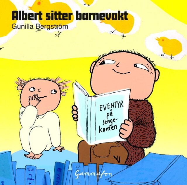 Bokomslag for Albert sitter barnevakt