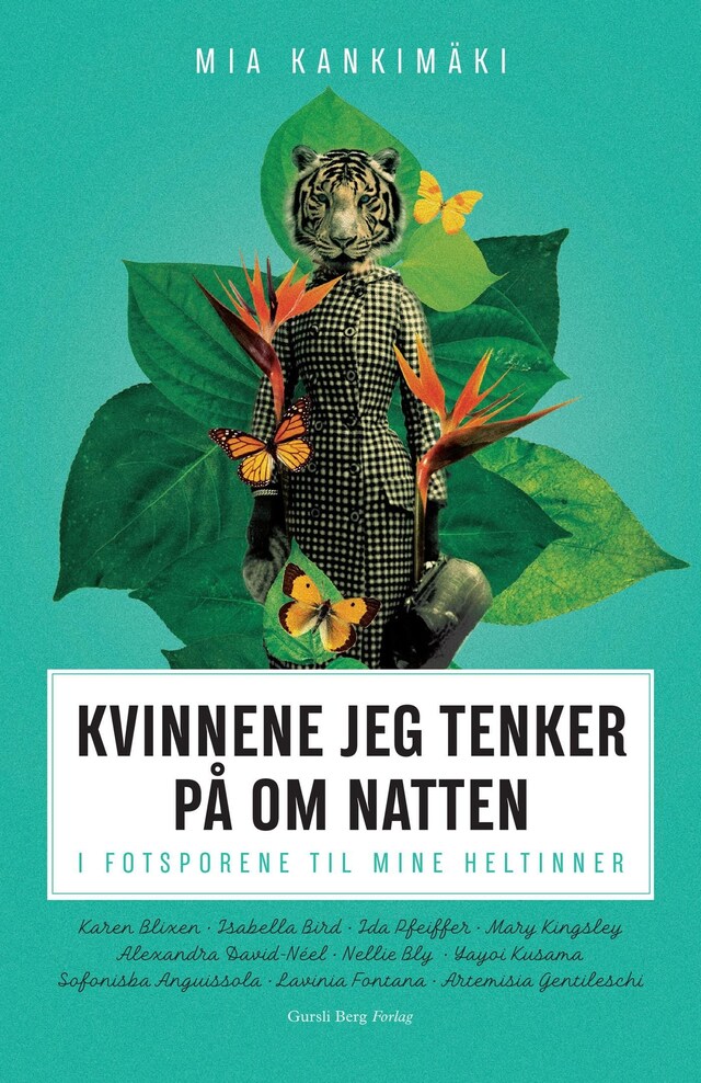 Bokomslag for Kvinnene jeg tenker på om natten