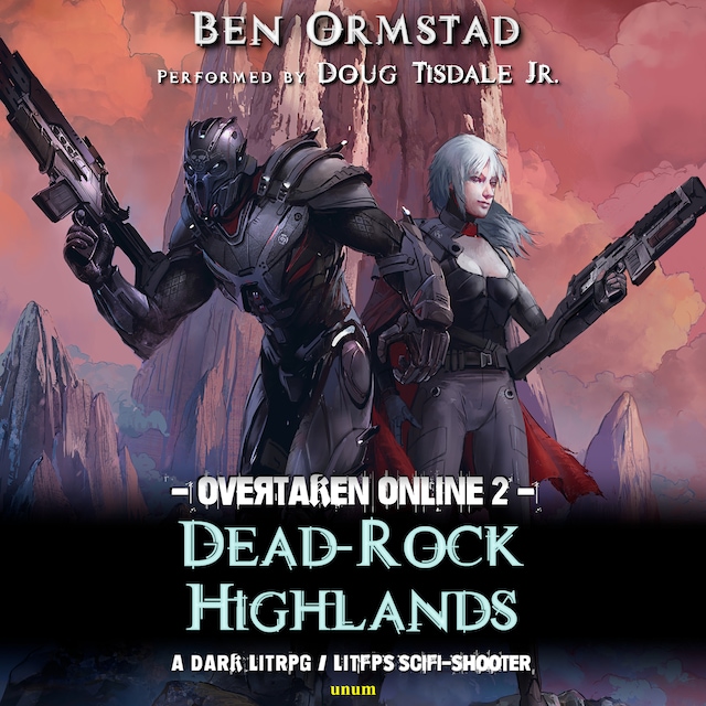 Book cover for Dead-Rock Highlands: A Dark LitRPG / LitFPS SciFi-Shooter