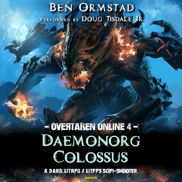 Book cover for Daemonorg Colossus: A Dark LitRPG / LitFPS SciFi-Shooter